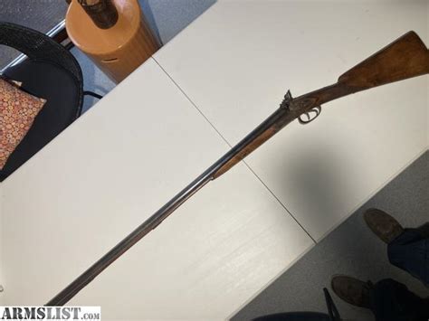 ARMSLIST For Sale Black Powder 20 GA Double Barrel Shotgun 1880