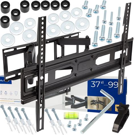 MOCNY OBROTOWY UCHWYT TELEWIZORA WIESZAK TV REGULACJA UCHYLNY 37 99