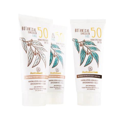 Australian Gold Botanical Spf 50 Mineralni Losion Za Lice Sa Zaštitnim