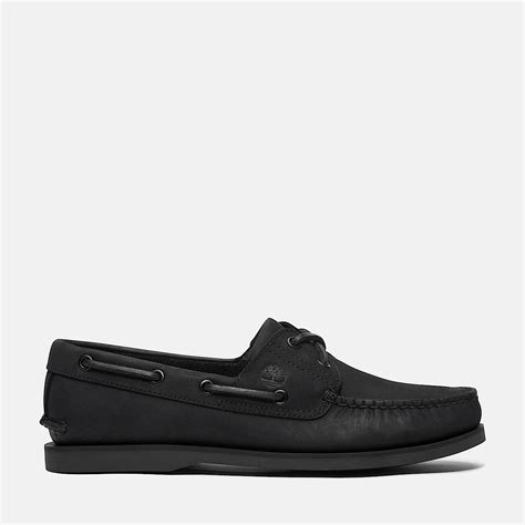 Classic Boat Shoe For Men In Black