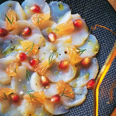 Recette Carpaccio De Saint Jacques Au Pamplemousse Cuisine