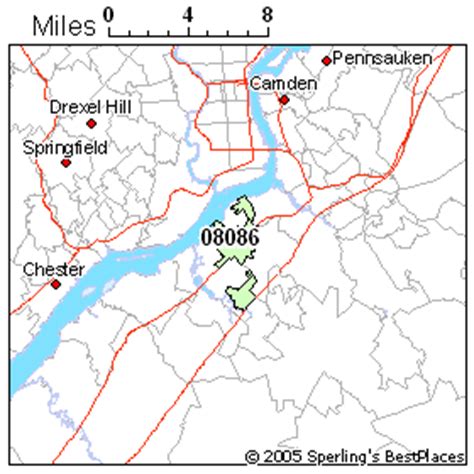 Zip 08086 (Thorofare, NJ) Rankings