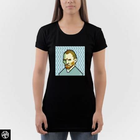 Van Gogh Portrait Long Majica Mko Clothing