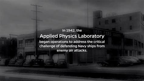 Johns Hopkins Apl Rings In 80 Years Johns Hopkins University Applied Physics Laboratory