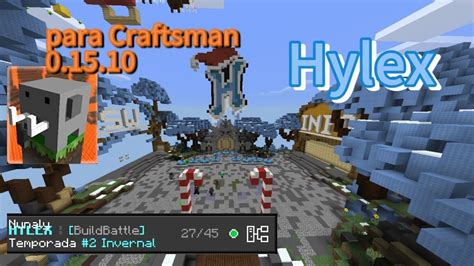 Hylex Server Para Craftsman ZNunalyPvP YouTube