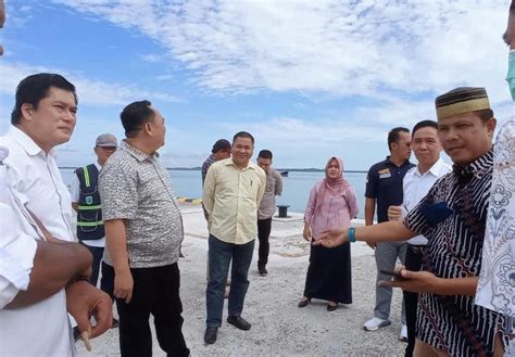 Tinjau Pelabuhan Tanjung Batu Belitung Anggota Komisi Iii Dprd