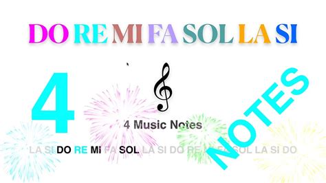 Notes New Color Note Re Read Music Notes In Treble Clef Do Re Mi