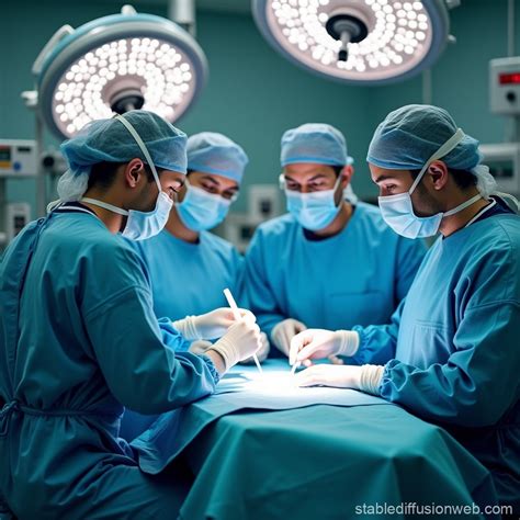 Surgeon In Operating Room Stable Diffusion Online