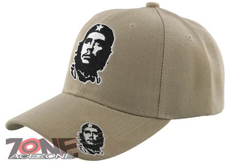 New Che Guevara Face Ball Cap Hat Tan Mens Hats