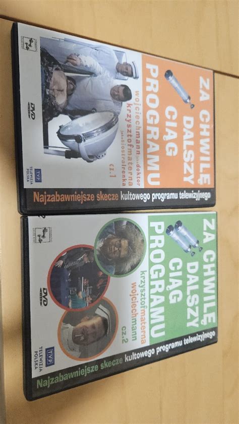 Za Chwil Dalszy Ci G Programu Dvd Niska Cena Na Allegro Pl