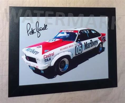 PETER BROCK 1979 Bathurst Winning Holden Torana Signature Picture