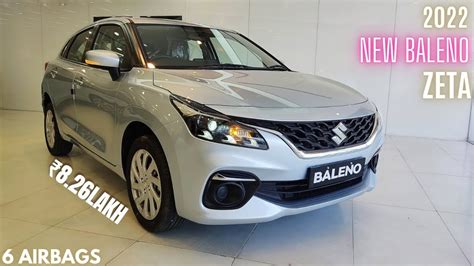 New Maruti Baleno Zeta 2022 ️ Walk Around Review With On Road Price