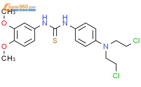 872599 21 8 Thiourea N 4 Bis 2 Chloroethyl Amino Phenyl N 3 4