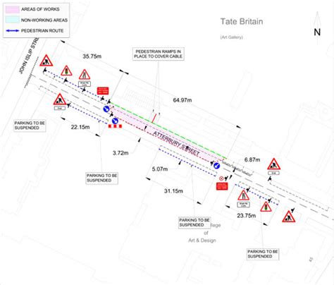 Traffic Management Plans Tpms Tmp Drawings London