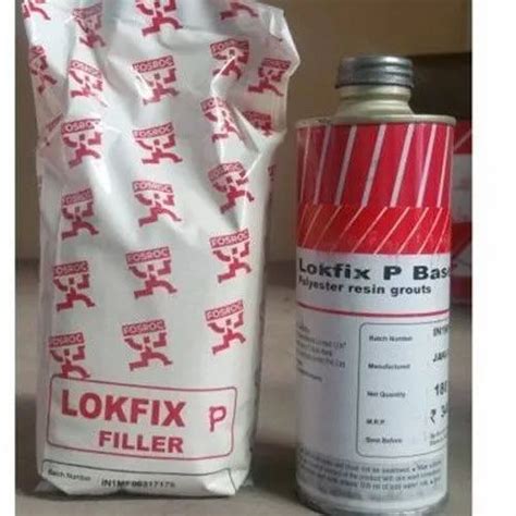 Fosroc Lokfix P Base Resin Grout Packaging Type Tin Packaging Size