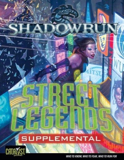 Shadowrun Street Legends Supplemental Title