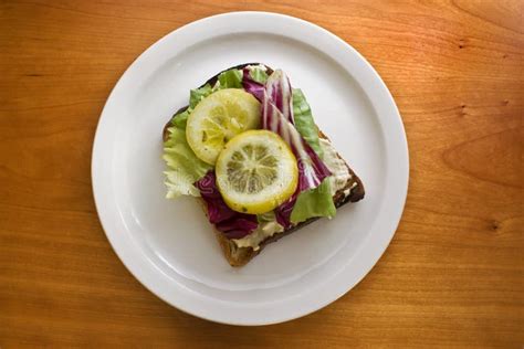 Open sandwich stock image. Image of ingredients, bread - 11416163