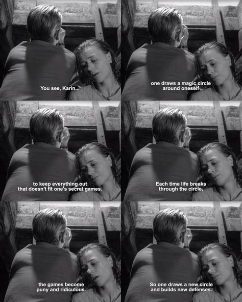 Through A Glass Darkly 1961 By Ingmar Bergman Tv Series Quotes Film