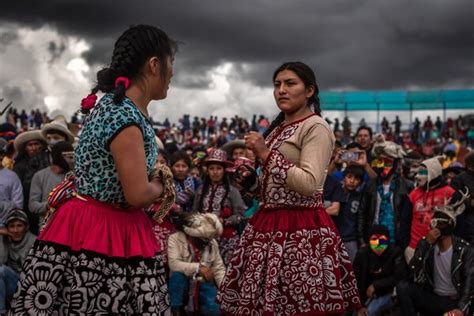 Settling Scores At A Fist Fighting Festival In The Peruvian Andes The