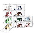 Amazon Dayooh Pack Clear Shoe Boxes Sneaker Storage For