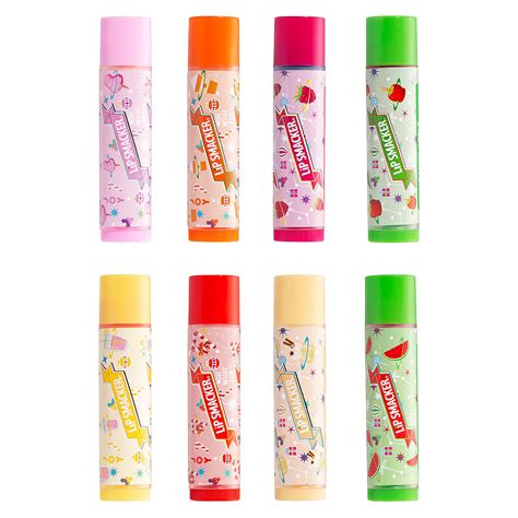 Lip Smacker Holiday Original And Best Flavored Lip Balm 8 Pack