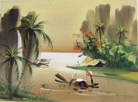 Vietnam Paintings Vietnam Painting Vietnam Art Painting