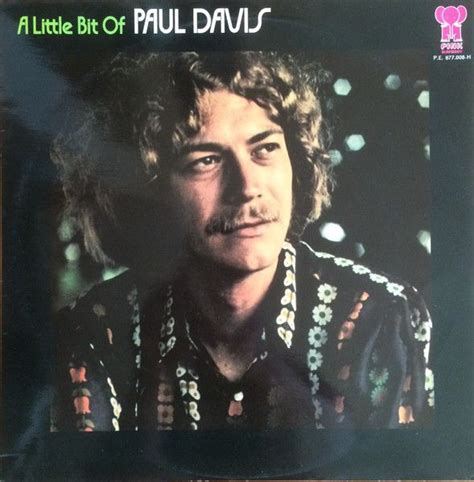 A Little Bit Of Paul Davis Álbum De Paul Davis Letrascom