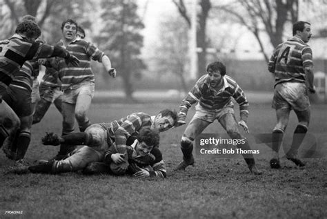 Rugby Union John Player Cup Franklins Gardens England 27th News