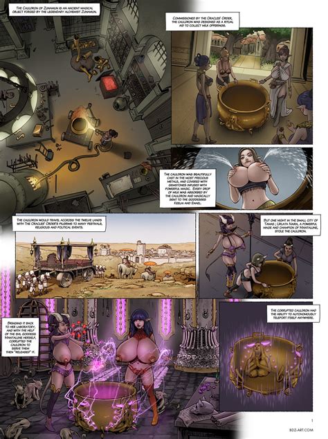 Legend Of The Cauldron Of Zunamun Page By Boobdollz Hentai Foundry