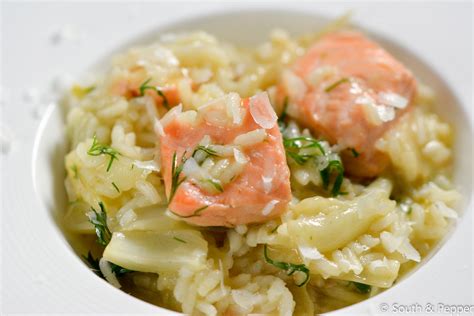 Risotto Met Venkel En Zalm South Pepper Recepten Risotto