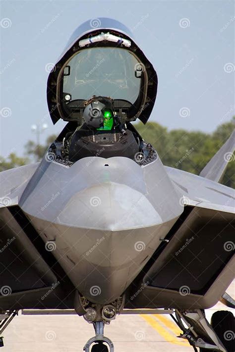 F-22 Raptor Cockpit stock image. Image of aircraft, plane - 15963829