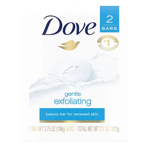 Dove Gentle Exfoliating Beauty Bar Shop Hand And Bar Soap At H E B