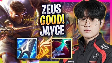 Zeus Is So Good With Jayce T Zeus Plays Jayce Top Vs Sion Season