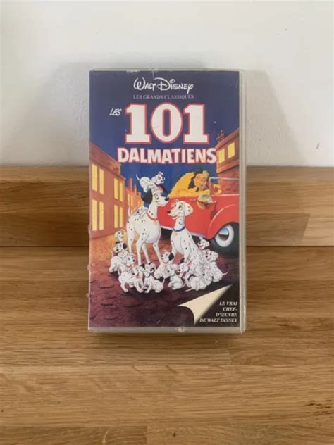 Cassette Vhs Dalmatiens Walt Disney Les Grands Classiques Eur