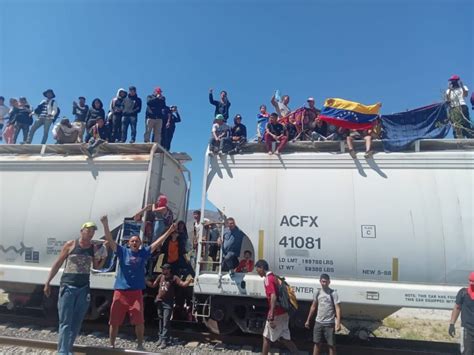 Paro De Trenes Deja A Millares De Migrantes Venezolanos Varados En El