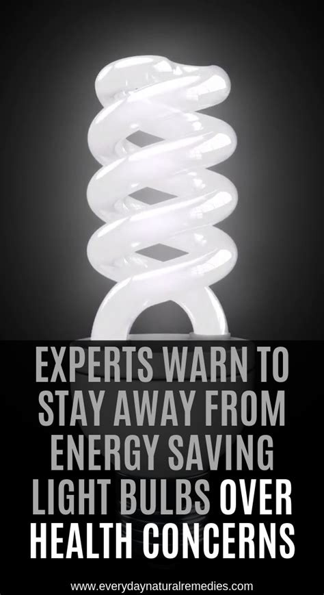 Experts Warn To Stay Away From Energy Saving Light Bulbs Over Health