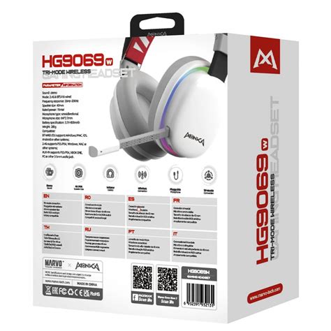 Headset Gamer Marvo Monka Hg W Rgb Bluetooth Drivers Mm