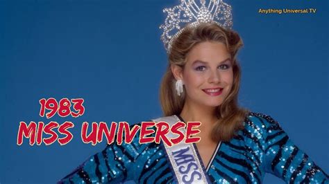 1983 Miss Universe Pageant Full Show Youtube