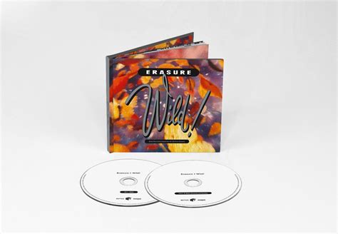 Erasure Wild 30th Anniversary Deluxe Edition 2xcd Hardback Book