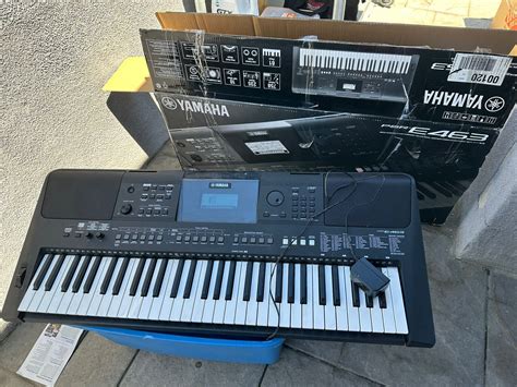 Yamaha Psr E463 Touch Response Portable Keyboard 61 Key Ebay