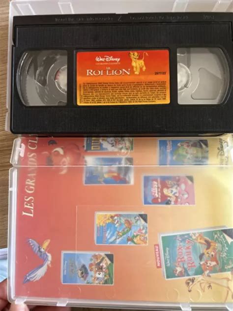 CASSETTE VHS LE Roi Lion Walt Disney Version Francaise Oscar95 Meilleur