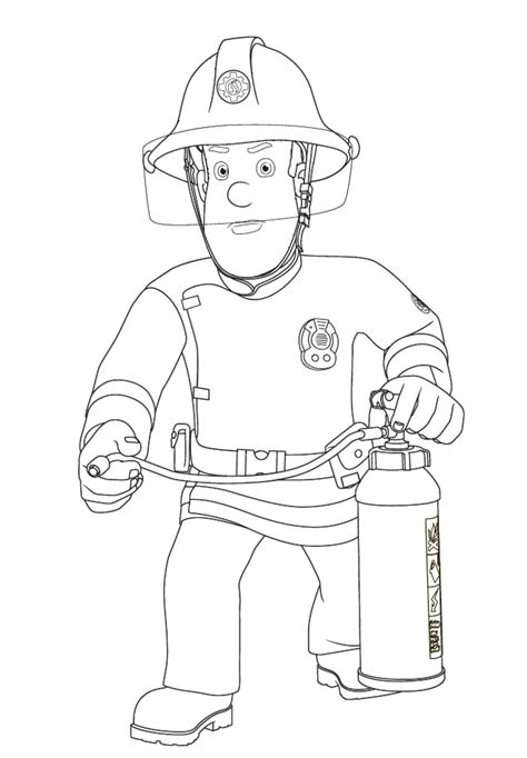 Fireman Sam Colouring