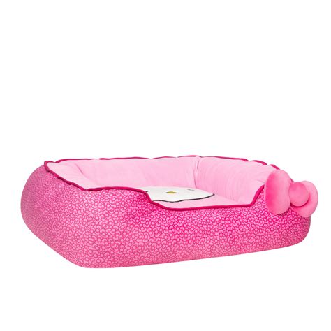 Hello Kitty And Friends Pink Bolster Pet Bed Jazwares