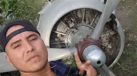 AVIÓN ABANDONADO Y UN POCO DESTRUIDO EL CHELELO YouTube