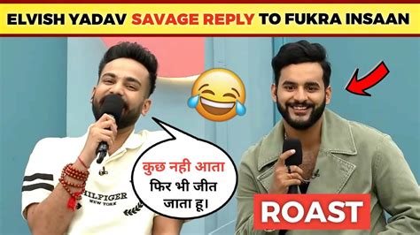 😲elvish Yadav Savage Reply To Fukra Insaan In Playground 3 Abhishek Malhan Troll Elvish Yadav