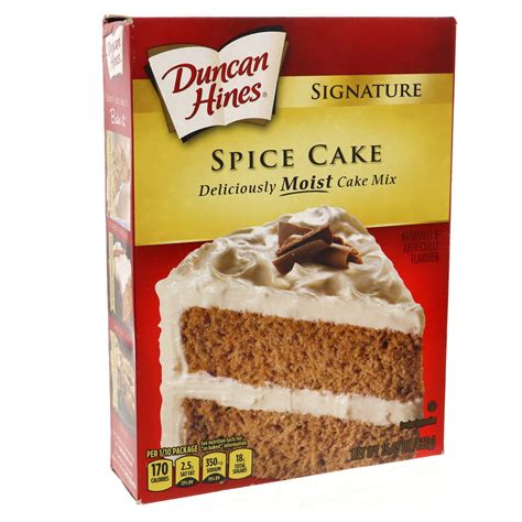 Duncan Hines Signature Spice Cake Mix 432 G Online At Best Price Cake And Dessert Mixes Lulu