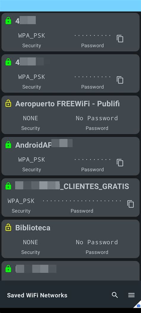 Ver Contrase As Wifi Guardadas En Android Sin Root Shizuku Wifilist