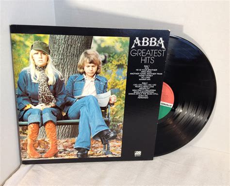 ABBA Greatest Hits 1976 Vinyl Record Vintage LP By Retroregroove