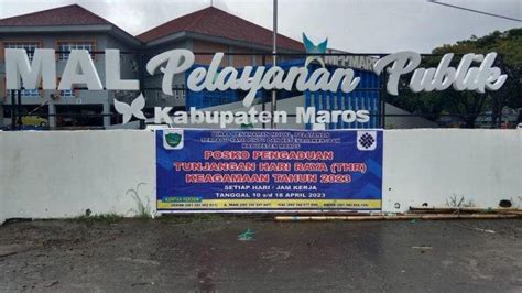 Dpmptspk Maros Buka Posko Pengaduan Thr Tribun Timur