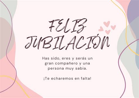 Tarjetas De Jubilaci N Preciosas Para Regalar Este